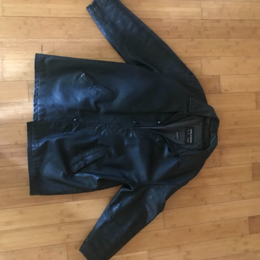 Genuine Wilson Thinsulate Leather Jacket, Zip in Lining, Bought New for 240.00